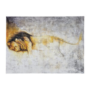 Lion Resting Acrylic Painting
