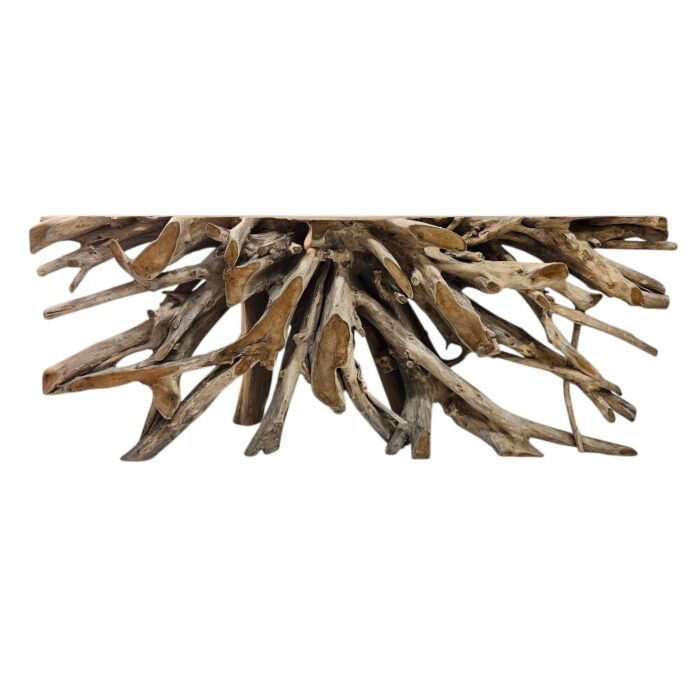 Teak Root Console Table NJA9080A4 Front