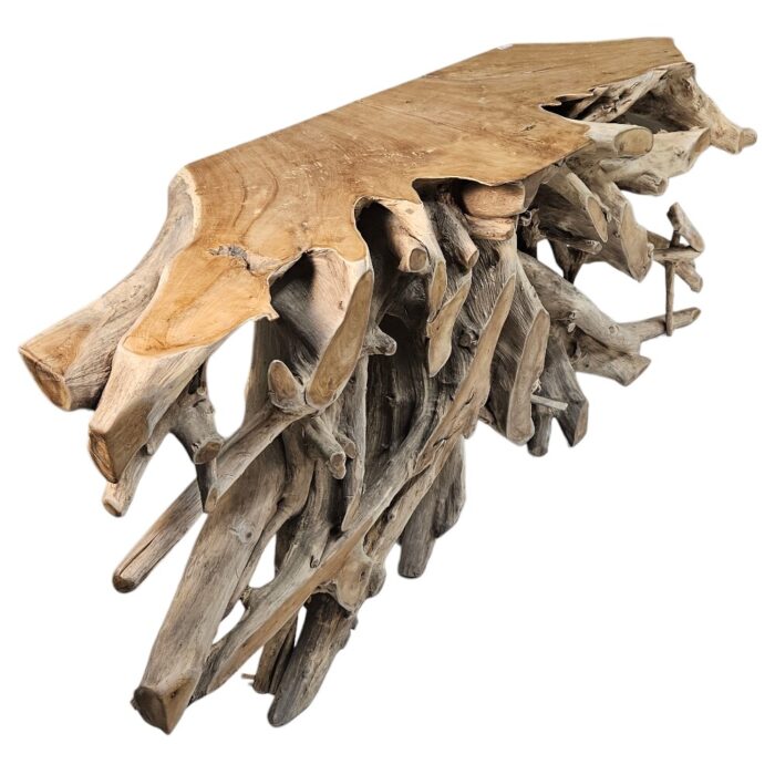 Teak Root Console Table NJA9080A4 Side