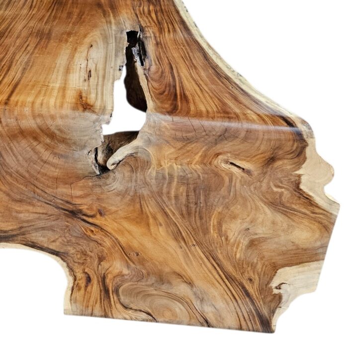 Waterfall Dining Table Suar WAF0205 Close Up