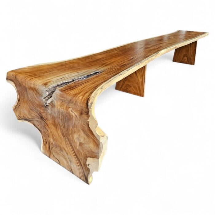 Waterfall Dining Table Suar WAF0205 Side