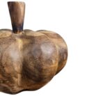 Wooden Cinderella Pumpkin 20cm KMH9752 Close