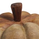 Wooden Cinderella Pumpkin Close Up Top