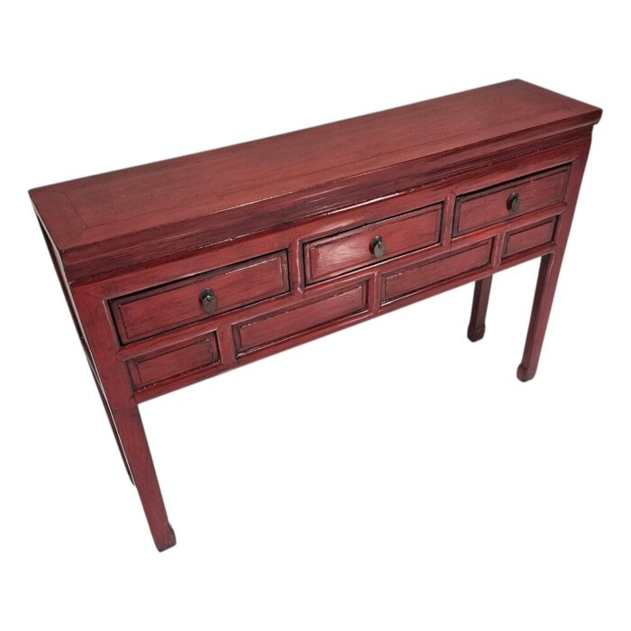 Ying Red Elm Console Table NBA3065 Side Ying Red Elm Console Table NBA3065 Side