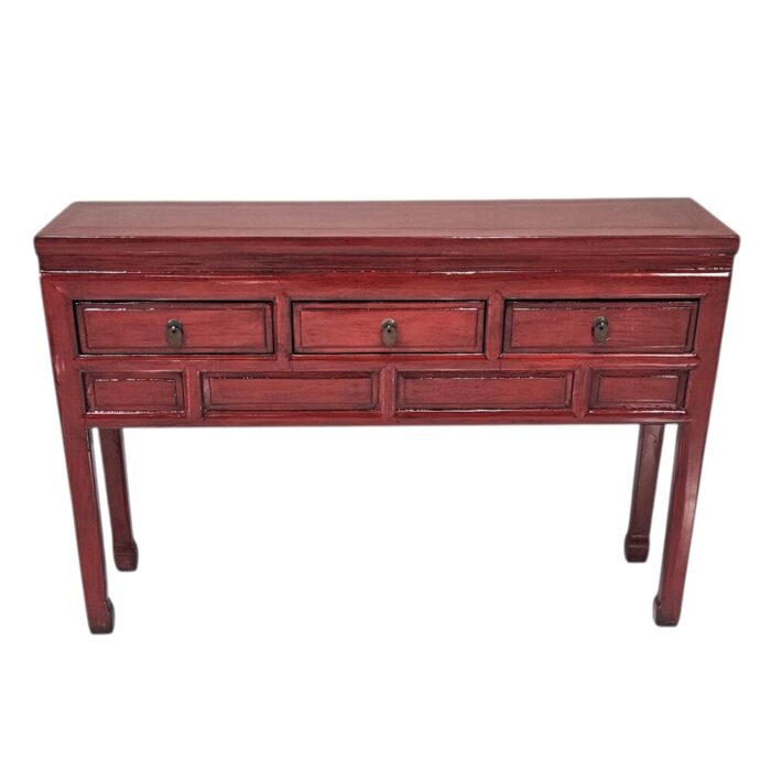 Ying Red Elm Console Table NBA3065 Top Ying Red Elm Console Table NBA3065 Top