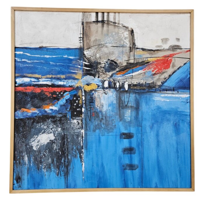 Abstract Ship Painting KRE3566