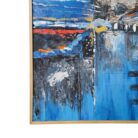 Abstract Ship Painting KRE3566 Close Up bottom