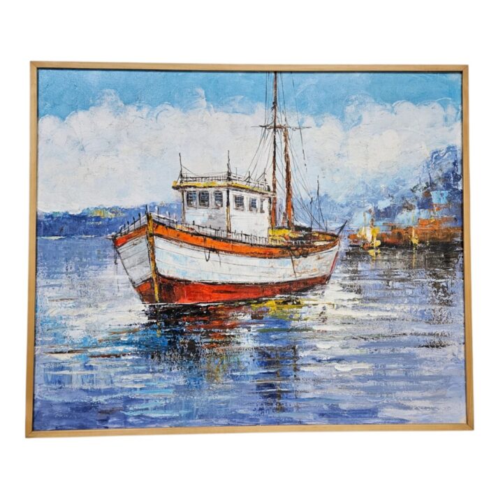 Acrylic Painting Ship KRE3552 Main