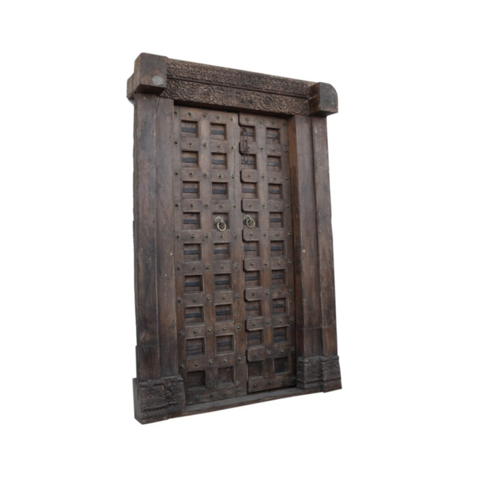 Authentic Indian Door KMF34124 Side