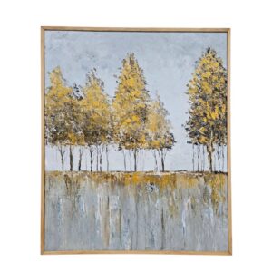 Autumn Trees Acrylic Painting