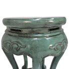 Bao Carved Elm Stool NBA11005A Close