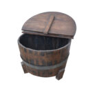Barrel Coffee Table KMF25080 Open Side