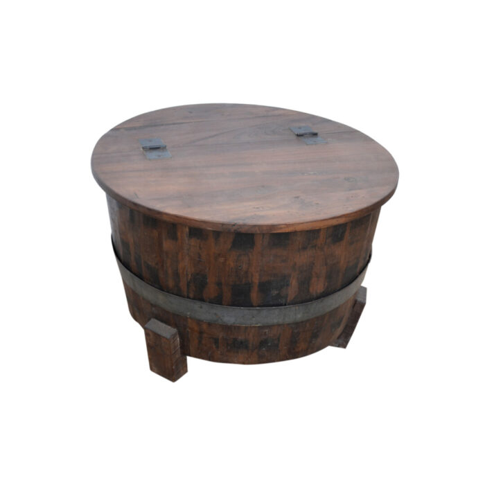 Barrel Coffee Table KMF25080 Side View