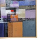 Blocks Abstract Painting KRE3530 Close Up