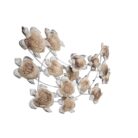 Brown Wooden Turtles Swimming Wall Panel IWD0602 Side