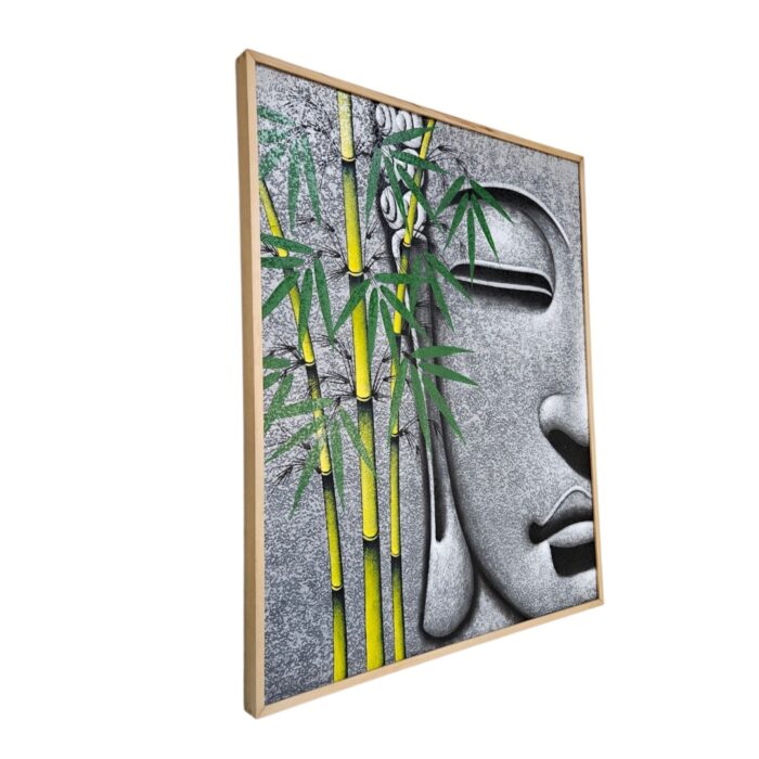 Buddha Painting Bamboo KRE3564 Main Side