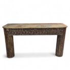 Carved Fleur Console Table KMF15388 Main