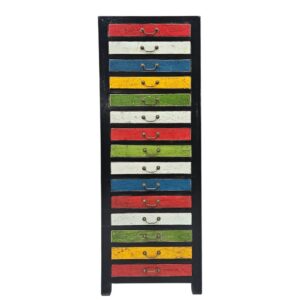 Cheng Elm 12 Drawers Cabinet