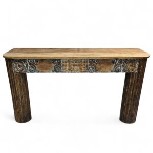 Carved Decor Console Table