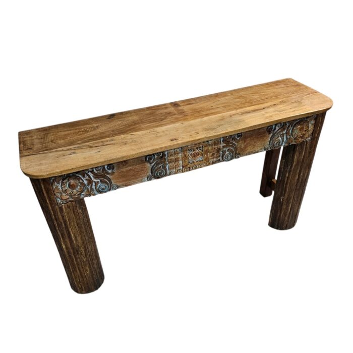 Deco Carved Console Table KMF15388A Side