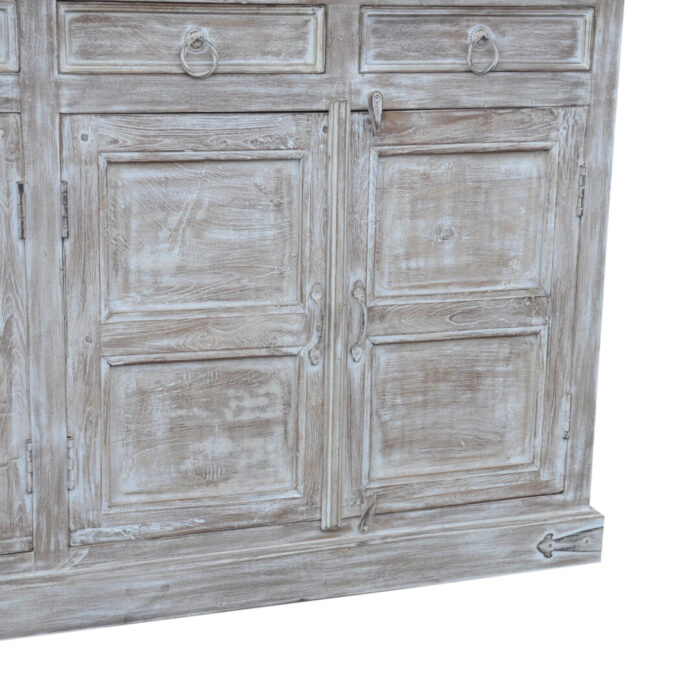 Display Cabinet Solid Wood KMF31030 Close Up Bottom