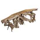 Erosi Teak Root Console Table NJA9073A16 Side