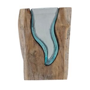 Square Glass Vase Waterfall