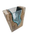 Glass On Wood Waterfall SAB0130 Side