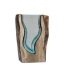 Glass On Wood Waterfall SAB0135