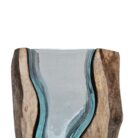 Glass On Wood Waterfall SAB0135 Close Up Top