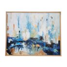 Landscape Teal Abstract KRE3534