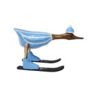 Light Blue Skiing Duck CEB0244 Side