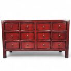 Ning Deco Red Sideboard NBA5025