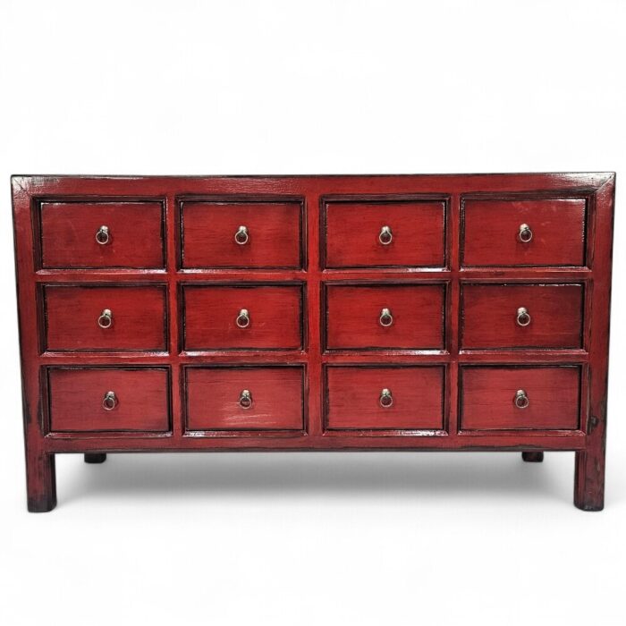 Ning Deco Red Sideboard NBA5025