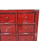 Ning Deco Red Sideboard NBA5025 Close
