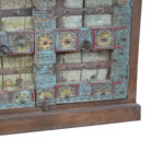 Old Doors Sieboard Blue KMF14543 Close Up Bottom