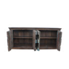 Old Doors Sieboard Blue KMF14543 Open