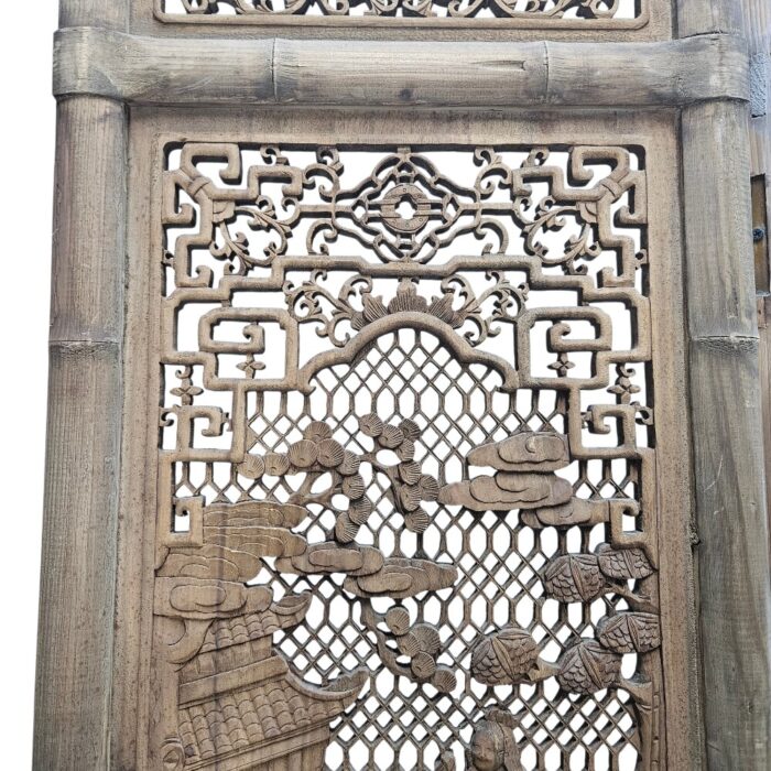 Oriental Screen Set NBA10505 Close Up View