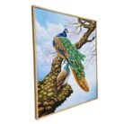 Peackock Oil Painting KRE3546 Sidew