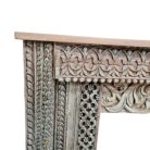 Raja Carved Console Table KMF15378 Close Front