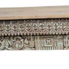 Raja Carved Console Table KMF15378 Close Up