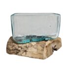 Rectangular Glass On Wood SAB0100 Main