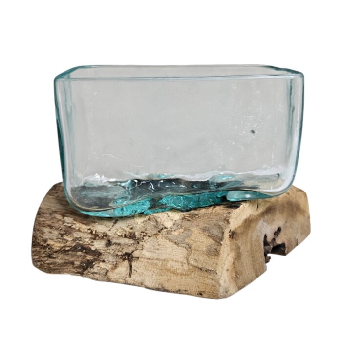 Rectangular Glass On Wood SAB0100 Main