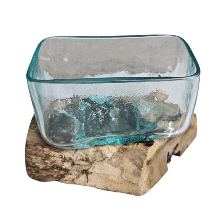 Rectangular Glass On Wood SAB0100 Top