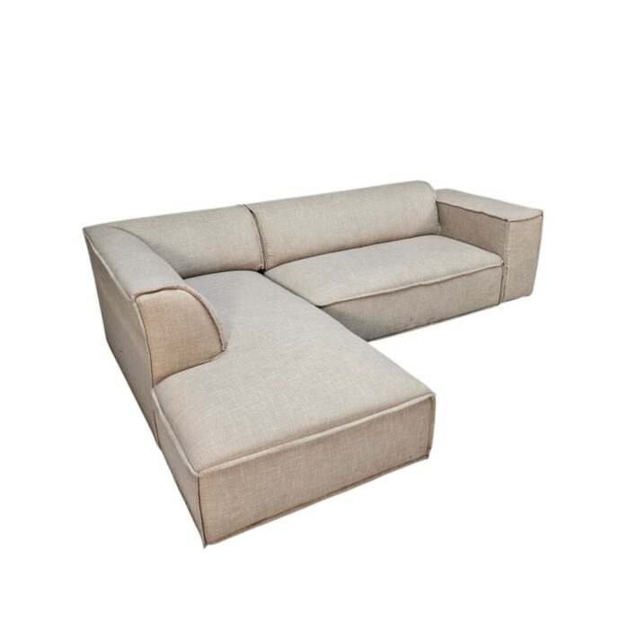 Romano 2pc Daybed Couch Side View FCL