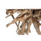 Scoop Teak Root Console Table INJ5070A4 Close