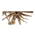 Scoop Teak Root Console Table INJ5070A4 Front