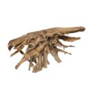 Scoop Teak Root Console Table INJ5070A4 Side