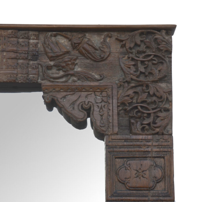 Solid Wooden Dresser Open Bottom KMF36014 Close Top