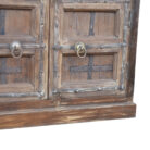 Solid Wooden Old Doors Sideboard KMF14546 Bottom Close